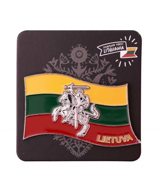 Magnetas Vytis su Lietuvos vėliava